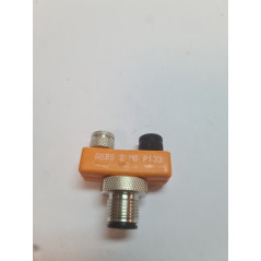 T-CONNECTEUR M12 MALE + 2xM8 FEMELLE CONNECTEURS SPL003 OR032