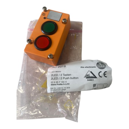 IFM AC2018 MODULE A BOUTON LUMINEUX