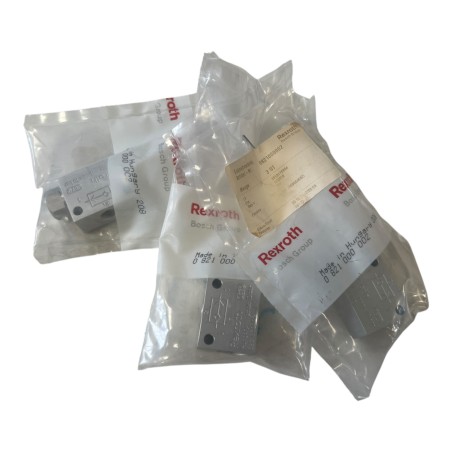 LOT DE 3 x REXROTH 0821000002 Clapet anti-retour
