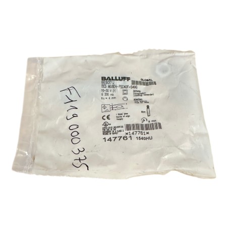 BALLUFF BES M08EH-PSC40F-S49G CAPTEUR DE PROXIMITE
