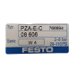 FESTO PZA-E-C Compteur totalisateur 08 606