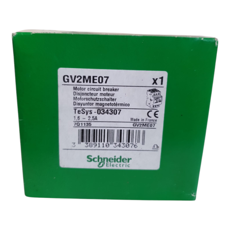 SCHNEIDER 034307 Disjoncteur moteur GV2ME07