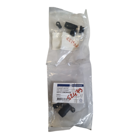 TELEMECANIQUE XZCC12MDM40B Lot de 2 Connecteurs mâle droit 080623