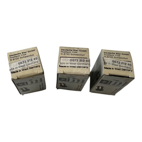 LOT DE 3 x STAR DOUILLE A BILLES COMPACT 0673-212-40