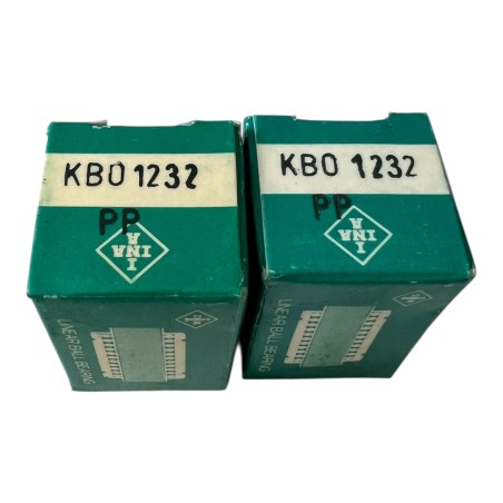 LOT DE 2 x INA DOUILLE A BILLES KBO 1232 PP