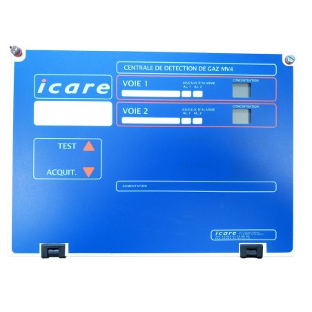 BW TECHNOLOGIES CR-4000 Centrale de détection de gaz 2 Voies 4-20mA