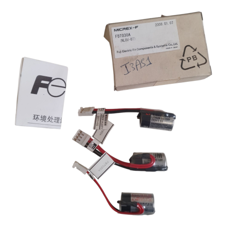 TOSHIBA Lot de 3 Batteries Lithium FBT030A