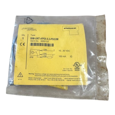 TURCK BIM-UNT-AP6X-0.3-PSG3M 4685723 CAPTEUR MAGNETIQUE