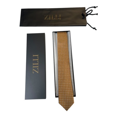 CRAVATE ZILLI ORIGINALE EN SOIE 7 PLIS
