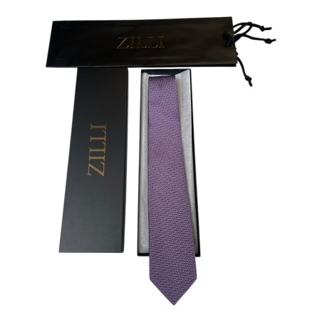 CRAVATE ZILLI ORIGINALE EN SOIE 7 PLIS