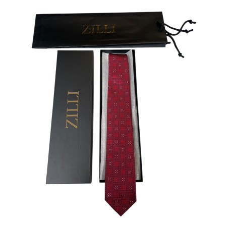 CRAVATE ZILLI ORIGINALE EN SOIE 7 PLIS