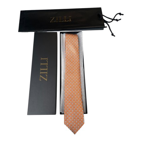 CRAVATE ZILLI ORIGINALE EN SOIE 7 PLIS