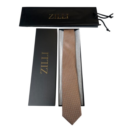CRAVATE ZILLI ORIGINALE EN SOIE 7 PLIS