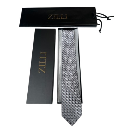 CRAVATE ZILLI ORIGINALE EN SOIE 7 PLIS