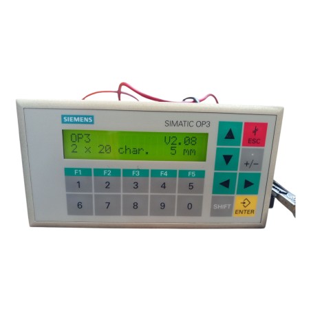 POUR PIECES SIEMENS SIMATIC OP3 6AV3503-1DB10 Pupitre opérateur