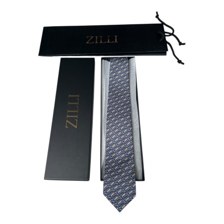 copy of CRAVATE ZILLI ORIGNIALE EN SOIE 7 PLIS