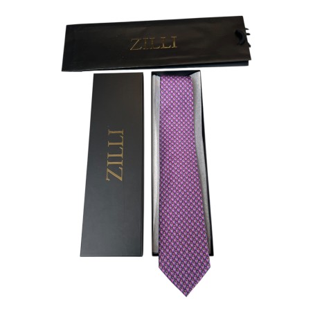 copy of CRAVATE ZILLI ORIGNIALE EN SOIE 7 PLIS
