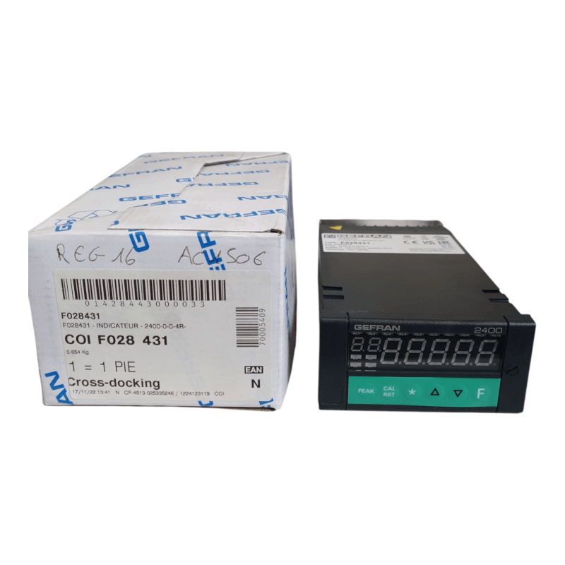 GEFRAN F028431 Hochgeschwindigkeits-Anzeiger 2400-0-0-4R - Produktbild 1