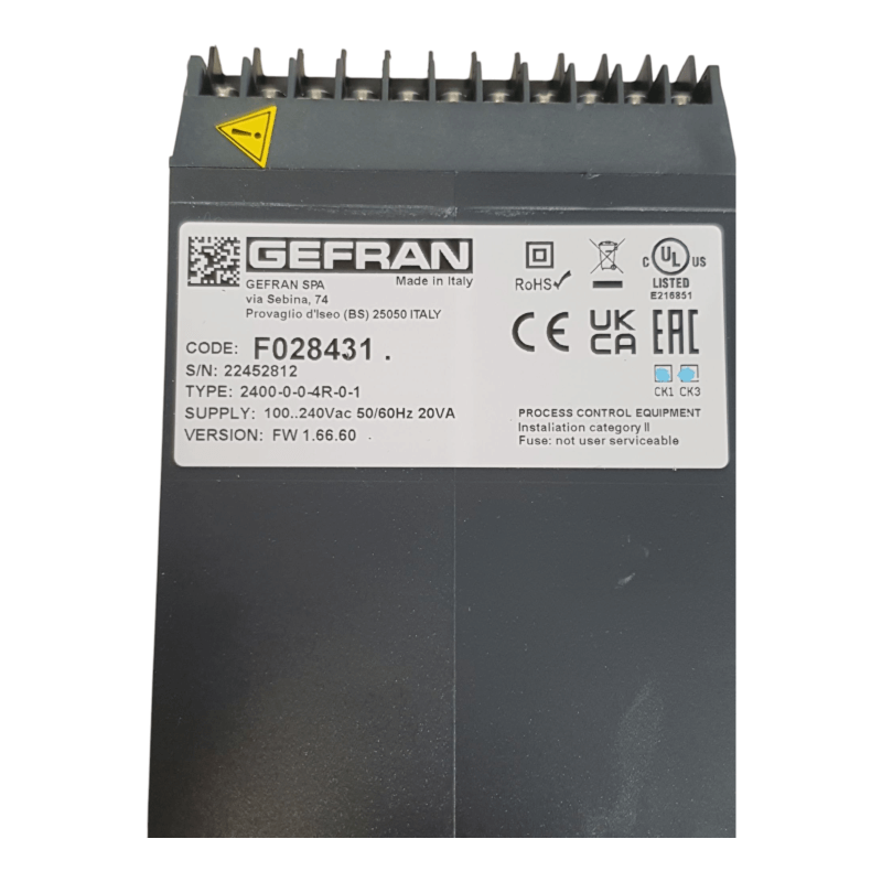 GEFRAN F028431 Hochgeschwindigkeits-Anzeiger 2400-0-0-4R - Produktbild 4