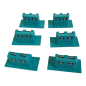 Lot de 6 CONNECTEURS TC K FEM, STD CLOISON (PSIF-K)
