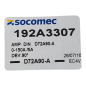 SOCOMEC 192A3307 Ampèremètre analogique D72A90-A