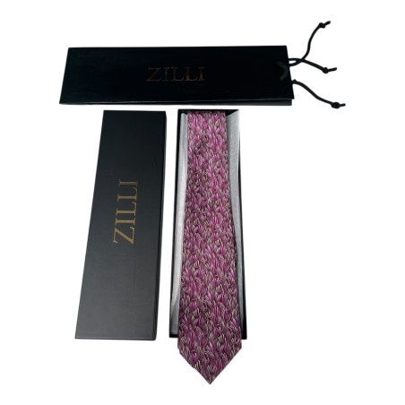 CRAVATE ZILLI ORIGINALE EN SOIE 7 PLIS