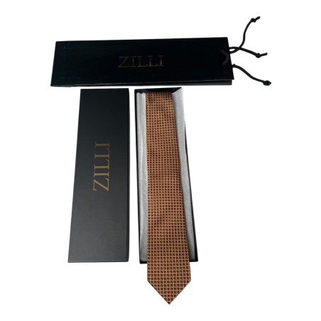 CRAVATE ZILLI ORIGINALE EN SOIE 7 PLIS