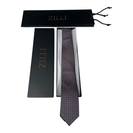CRAVATE ZILLI ORIGINALE EN SOIE 7 PLIS