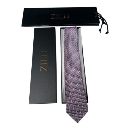 CRAVATE ZILLI ORIGINALE EN SOIE 7 PLIS
