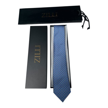 CRAVATE ZILLI ORIGINALE EN SOIE 7 PLIS
