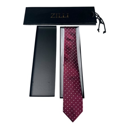 CRAVATE ZILLI ORIGINALE EN SOIE 7 PLIS
