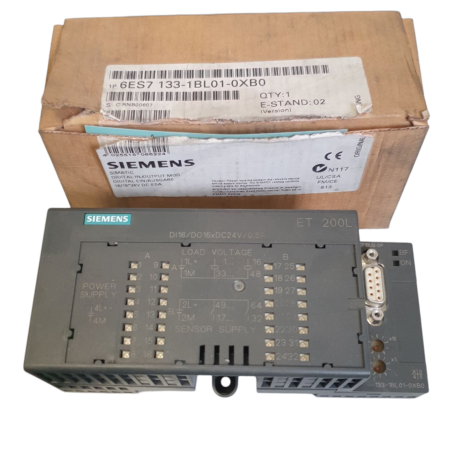 SIEMENS 6ES7 133-1BL01-0XB0 DIGITAL IN/OUTPUT MODULE/ Module E/S