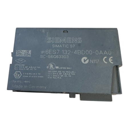 SIEMENS 6ES7 132-4BD00-0AA0 MODULE ENTREE