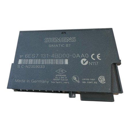 SIEMENS 6ES7 131-4BD00-0AA0 4DI MODULE ENTREE