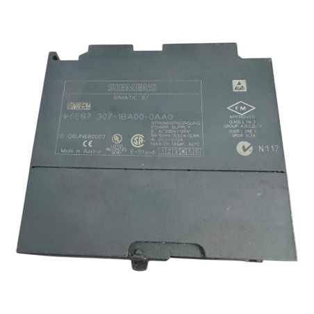 SIEMENS 6ES7 307-1BA00-0AA0 ALIMENTATION