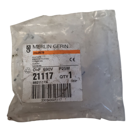 MERLIN GERIN O+F 690V Contacteur auxiliaire 21117