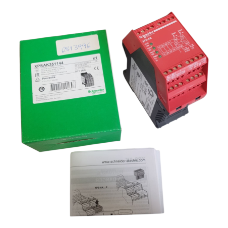 SCHNEIDER ELECTRIC XPSAK351144 Module pour arrêt d'urgence Relais de sécurité 029169