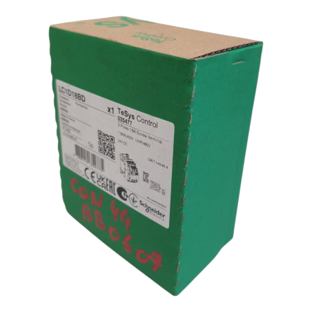 SCHNEIDER ELECTRIC LC1D18BD Contacteur 7,5kW/400V 10HP/480V