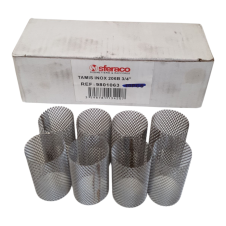 8 pièces SFERACO 9801063 TEMIS INOX 206B 3/4'' pour filtre