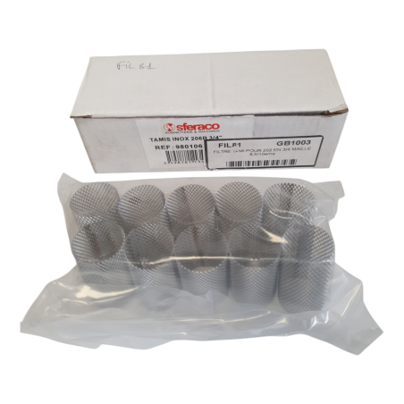10 pièces SFERACO 9801063 TEMIS INOX 206B 3/4'' pour filtre