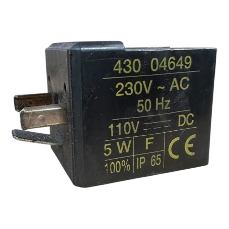ASCO 430 04649 SOLENOID VALVE COIL