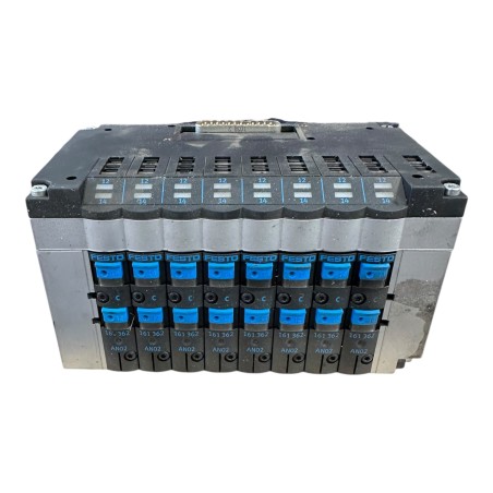 FESTO CPV14-VI 18210/18265 + 8X FESTO 161 362 TERMINAL DE DISTRIBUTEUR