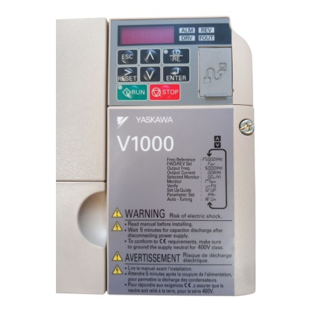 YASKAWA CIMR-VC4A0007BAA / VZA42P2BAA Variateur V1000