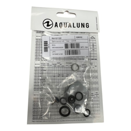 AQUALUNG RA121122 SERVICE KIT HP TITAN