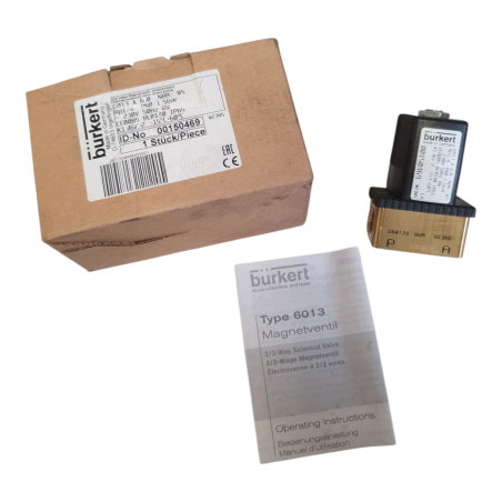 BÜRKERT 6013 A 6,0 NBR MS Electrovanne 00150469