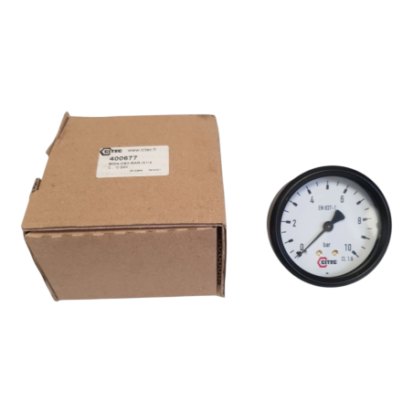 CITEC 400677 Manomètre 0-10bar 6004-D63-RAR-G1/4