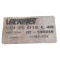 EATON VICKERS CVI 25 D10 L 40 Cartouche vanne hydraulique 02-156348