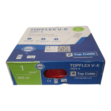 TOP CABLE H05V-K TOPFLEX V-K 1mm2 100m