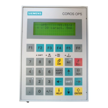 SIEMENS COROS OP5-A2 6AV3505-1FB12 Pupitre opérateur / API