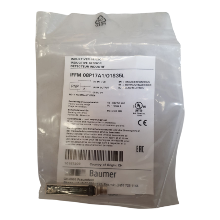 BAUMER IFFM 08P17A1/O1S35L Capteur inductif